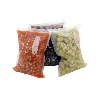 Torebka z pastą fasolową